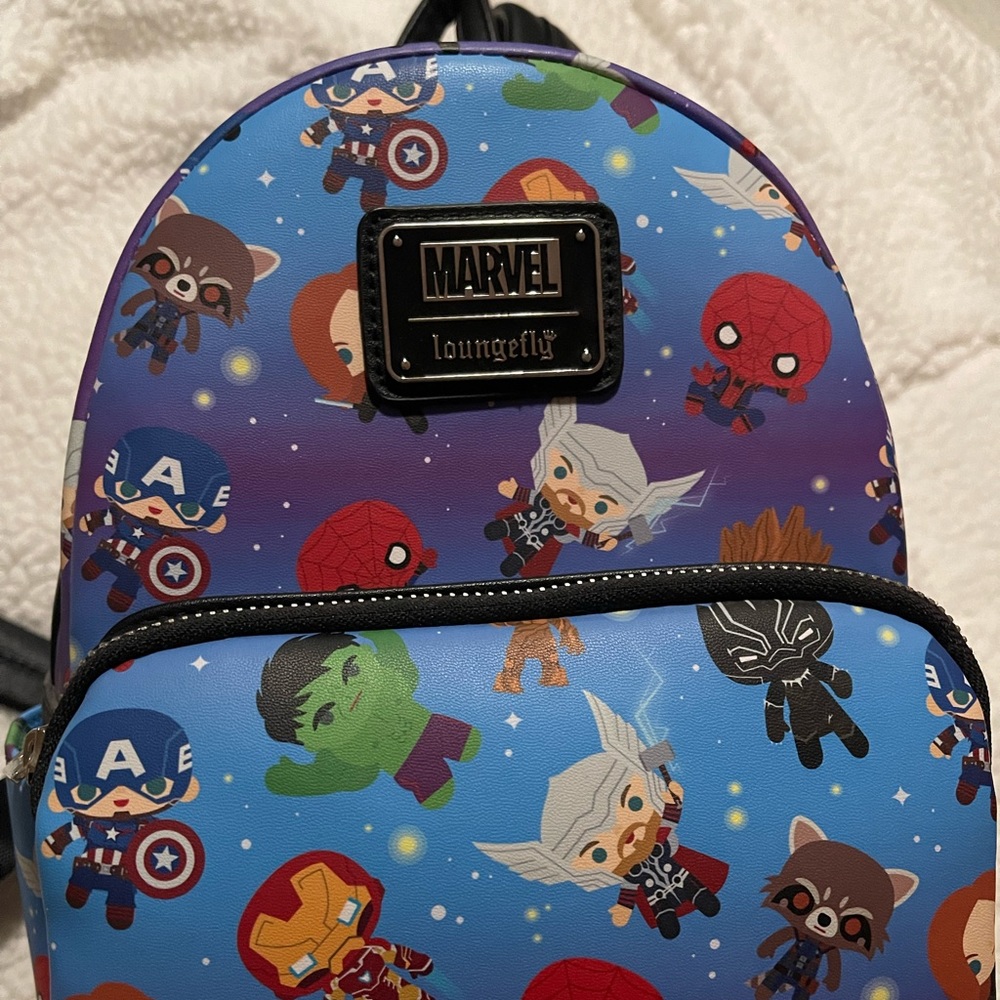 Marvel loungefly backpack